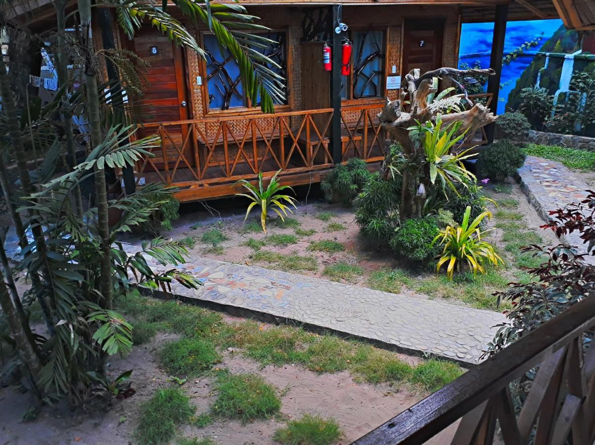 Castaway Native Huts Daire San Vicente  Dış mekan fotoğraf