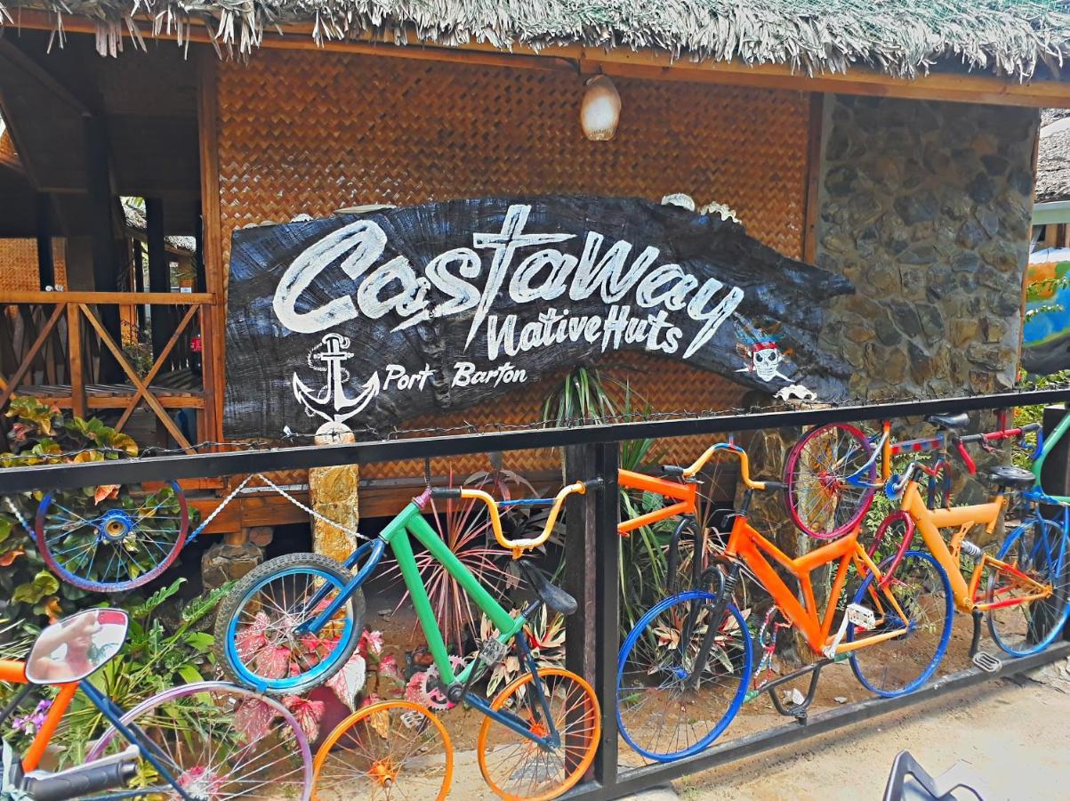 Castaway Native Huts Daire San Vicente  Dış mekan fotoğraf