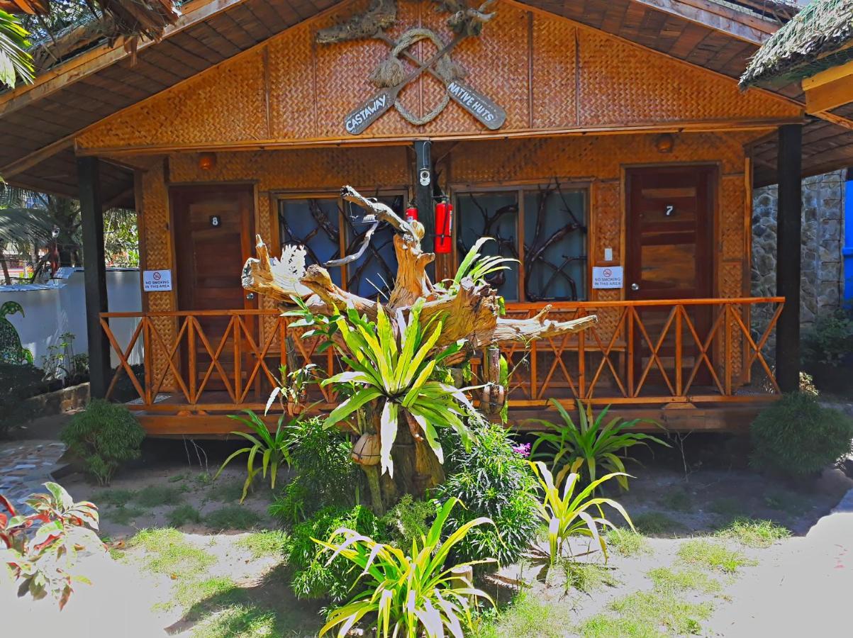Castaway Native Huts Daire San Vicente  Dış mekan fotoğraf