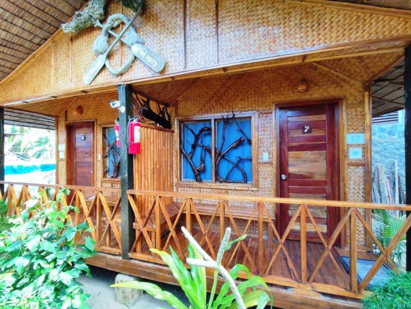 Castaway Native Huts Daire San Vicente  Dış mekan fotoğraf